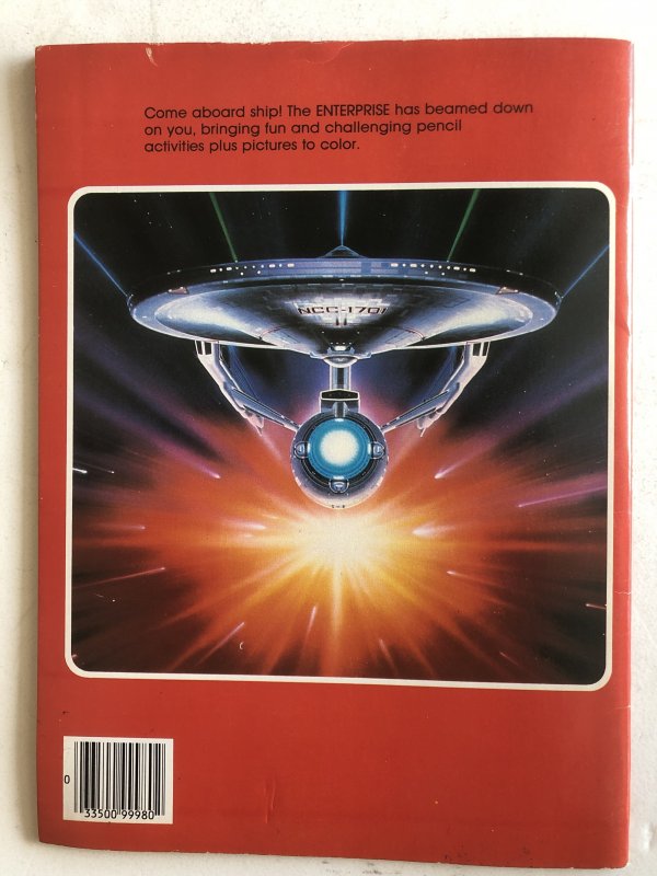 Star trek coloringa launch into funvg damaged pages ic books