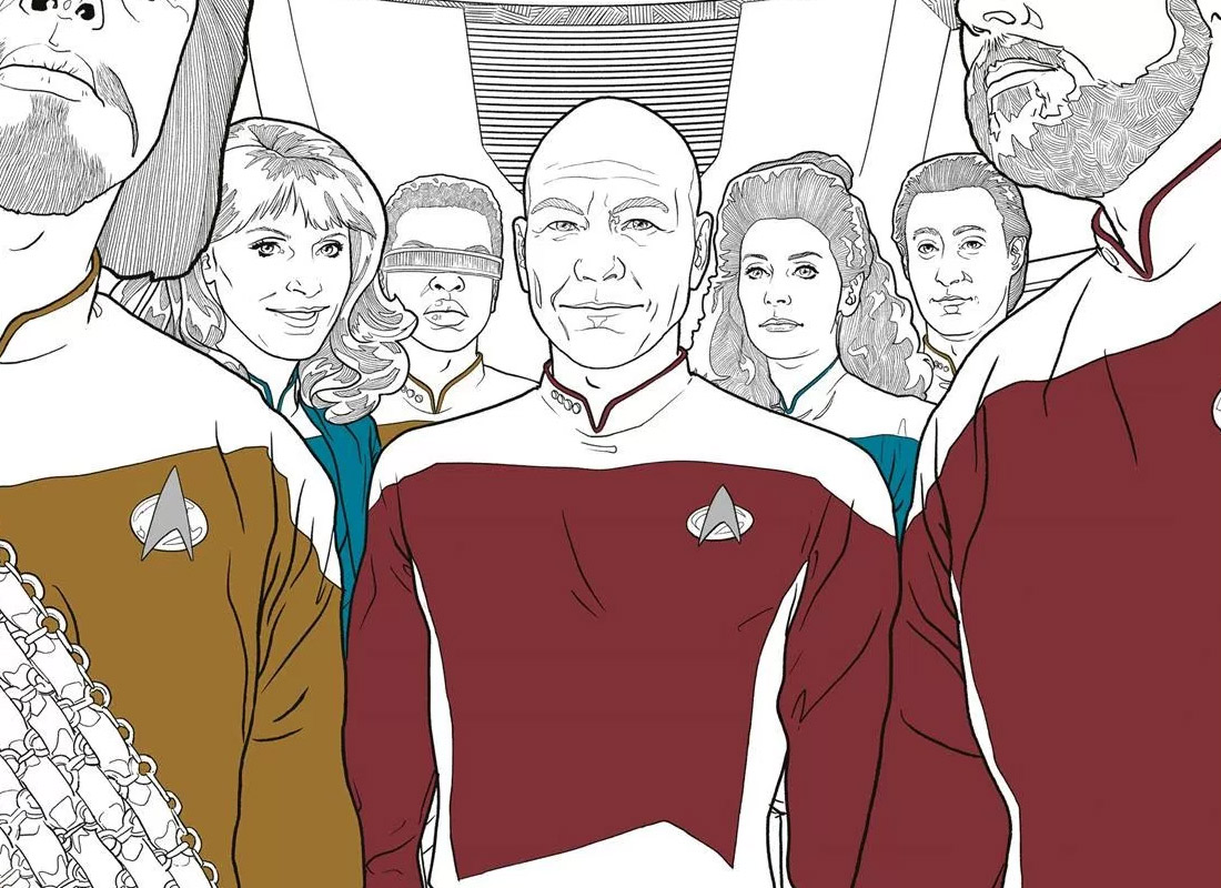 More dark horse star trek coloring books in â