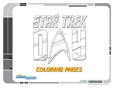 Star trek coloring books