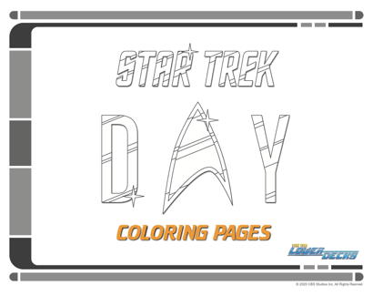 Star trek coloring books