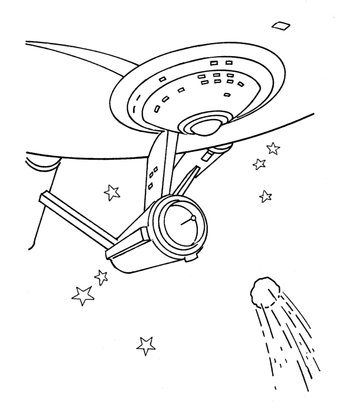 Star trek coloring pages