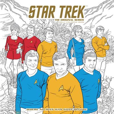 Star trek the original series adult coloring book