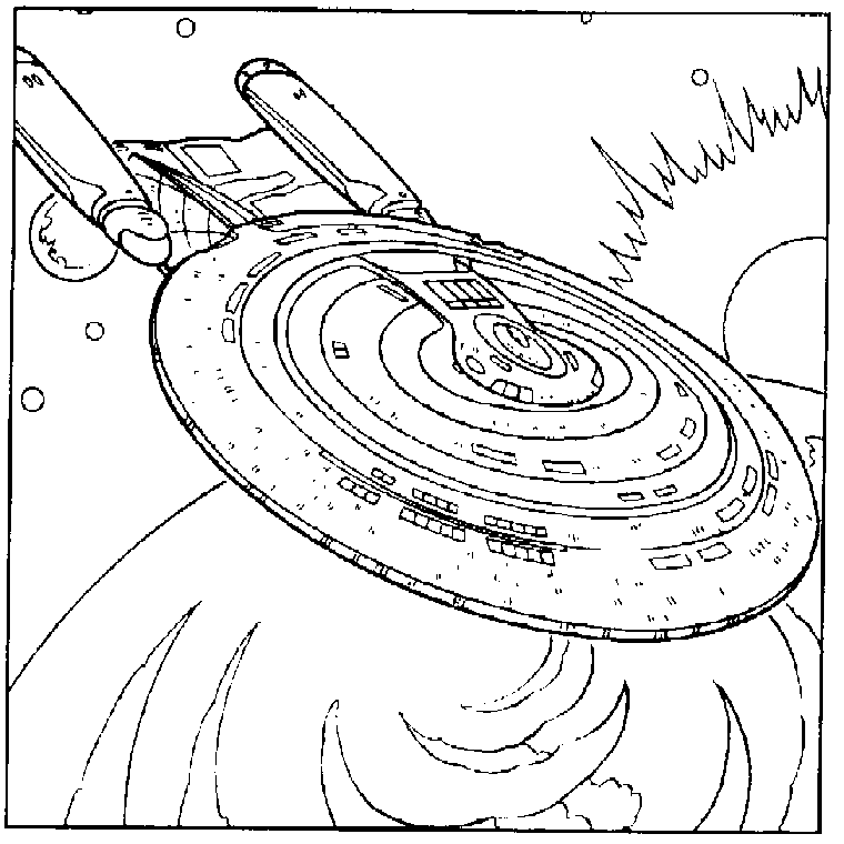 Star trek movies â free printable coloring pages