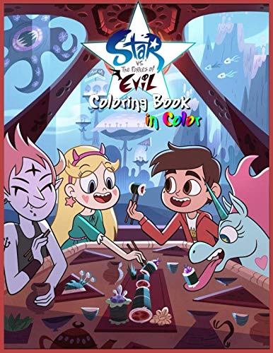 Star vs the forces of evil coloring book in color star contra las fuerzas del mal libro para colorear en color book review and ratings by kids