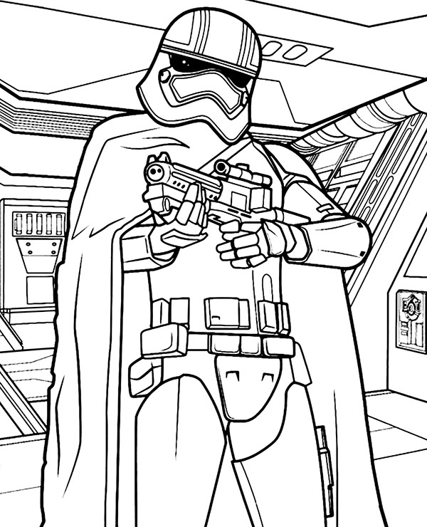 Stormtrooper coloring sheet star wars to print