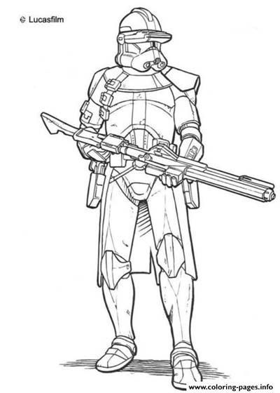 Star wars coloring pages star wars clone wars clone trooper pãginas para colorear para imprimir