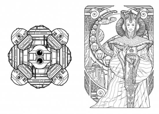 Star wars âart therapyâ coloring book