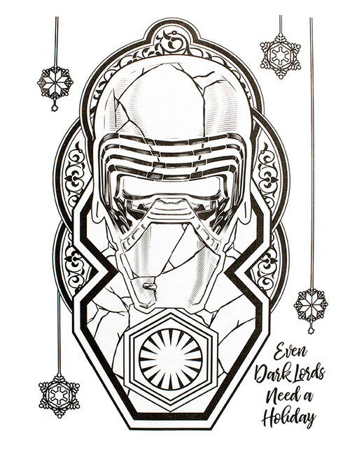 Star wars christmas coloring book â spokane photography