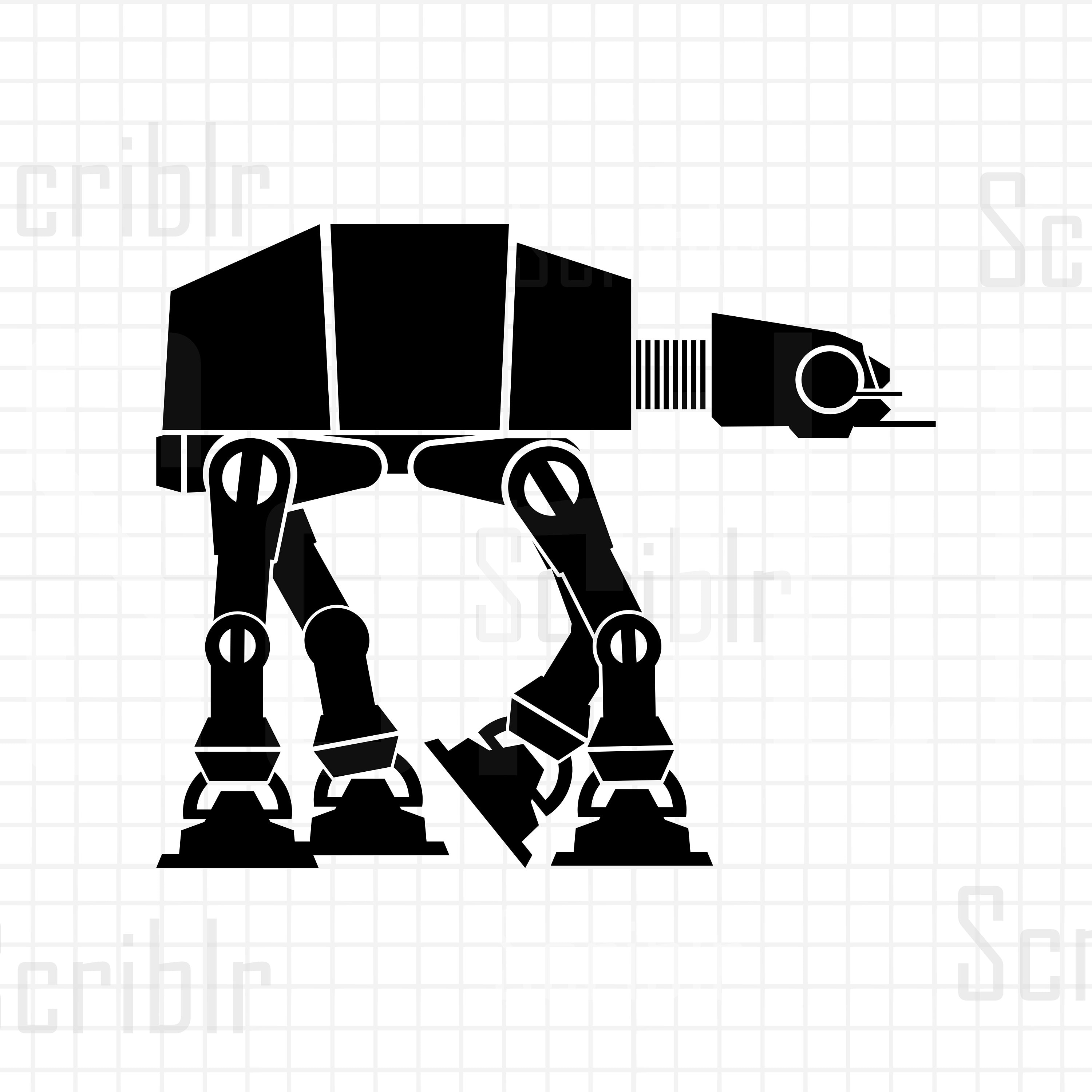 Star wars atat walker svg jpg