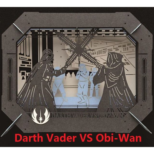 Star wars darth vader vs obi