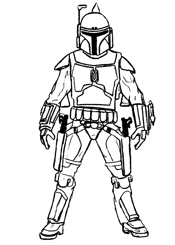 Star wars characters coloring pages printable for free download