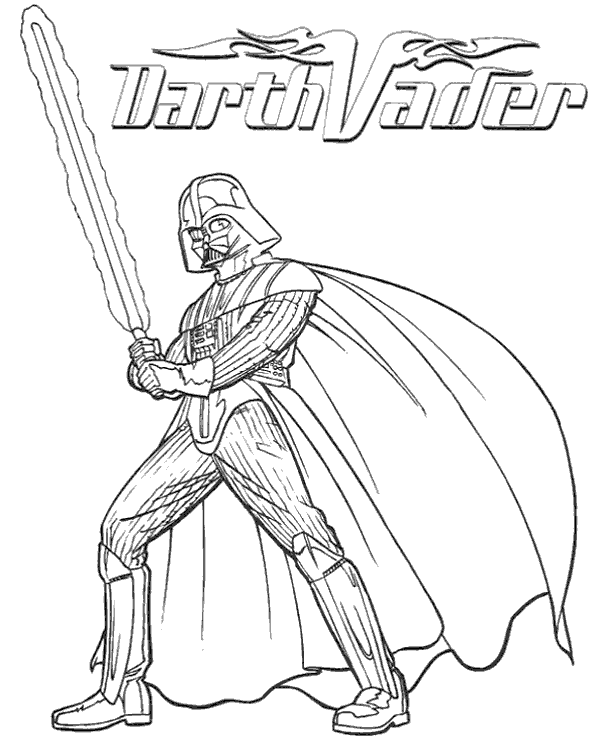 Darth vader logo to print