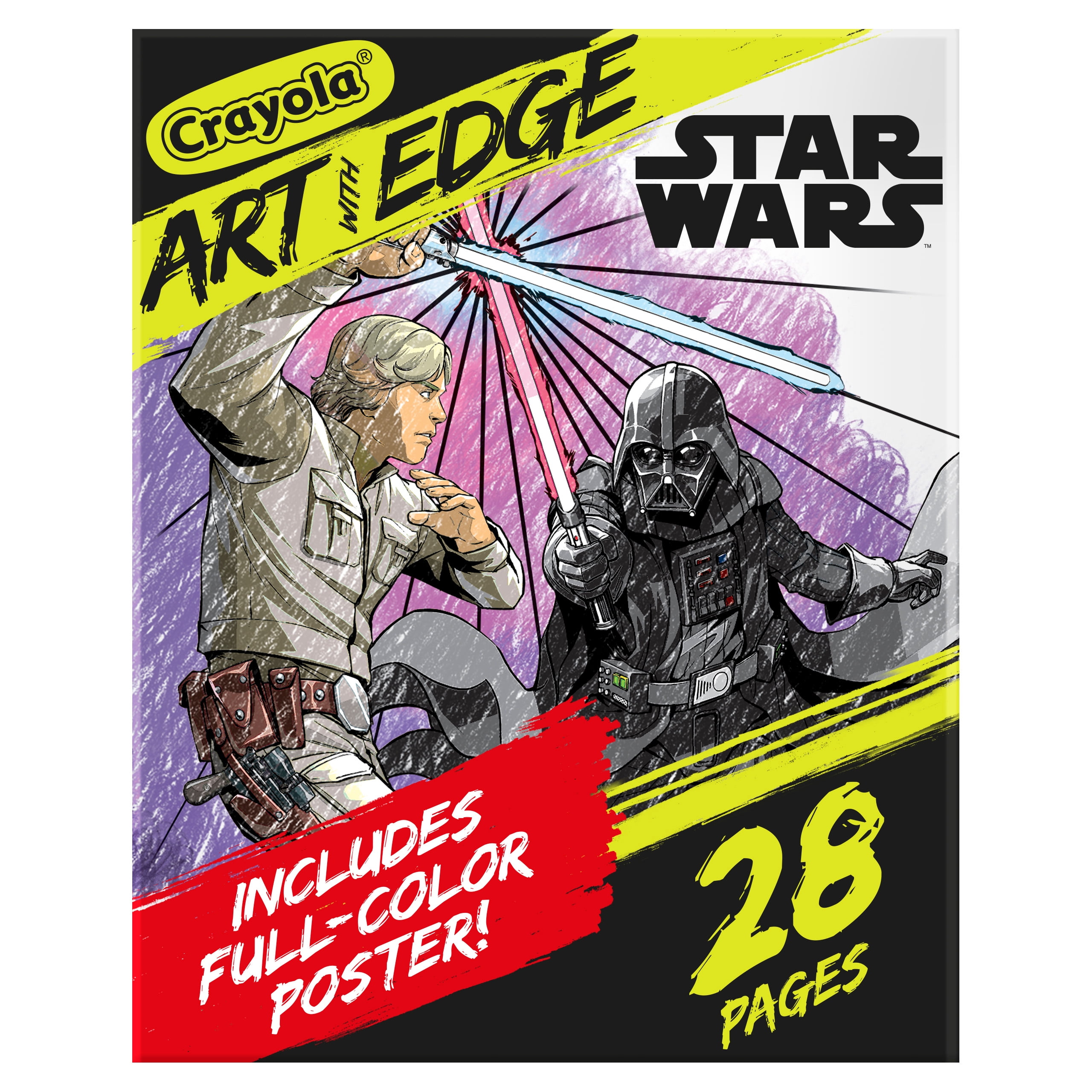 Crayola star wars coloring book pages pages adult coloring