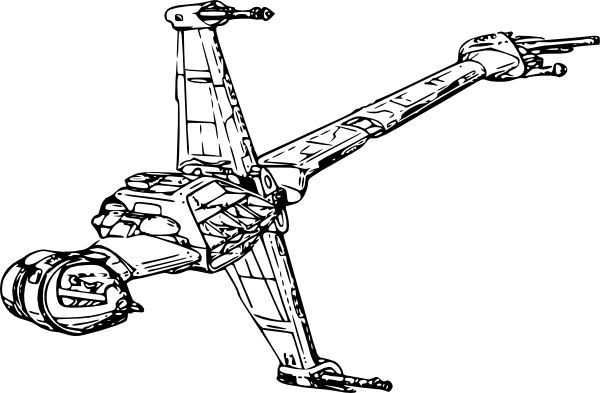 Free vector starfighter starwars clip art star wars coloring sheet star wars coloring book star wars ships