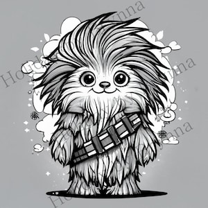 Chewbacca coloring