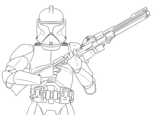 Star wars clone trooper phase coloring page star wars drawings star wars stormtrooper art star wars clone wars