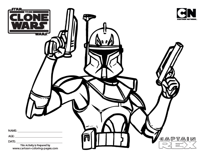 Star wars clone wars coloring pages