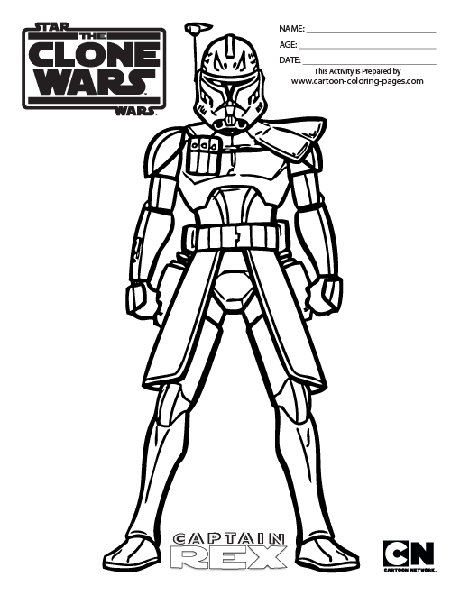 Star wars clone wars coloring pages