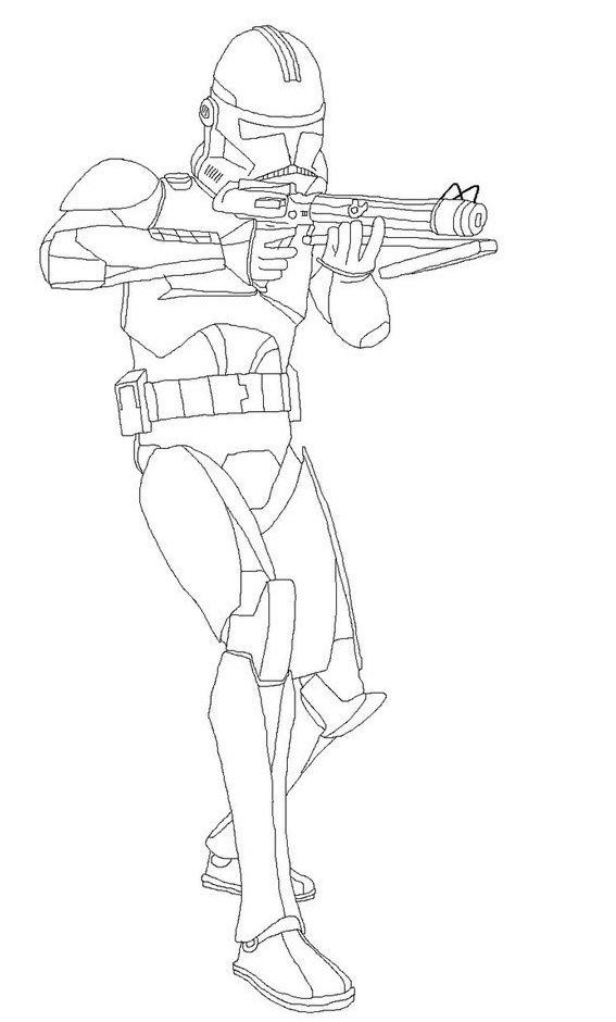 Having and showing clone trooper coloring pages to print might be a fun activity to do among star â star wars coloring book star wars drawings star wars artwork