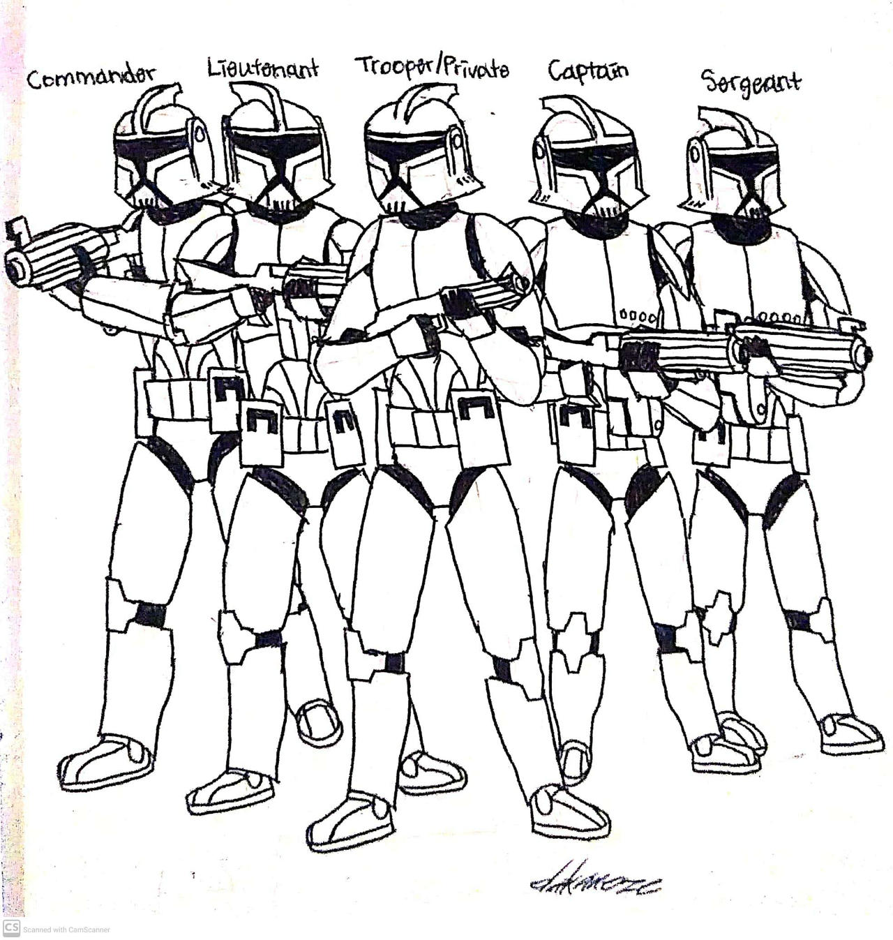 Phase i clone troopers by dakaueze on