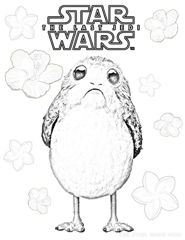 Flowers for porg