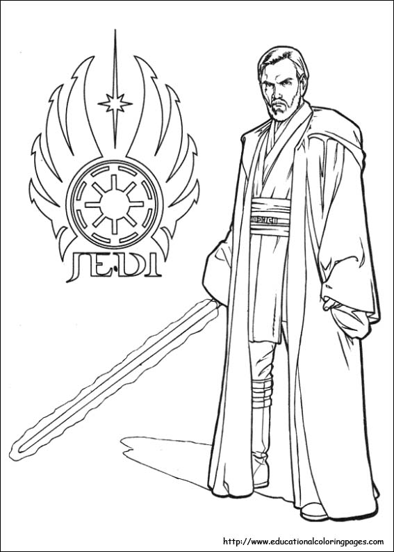 Star wars coloring pages free for kids