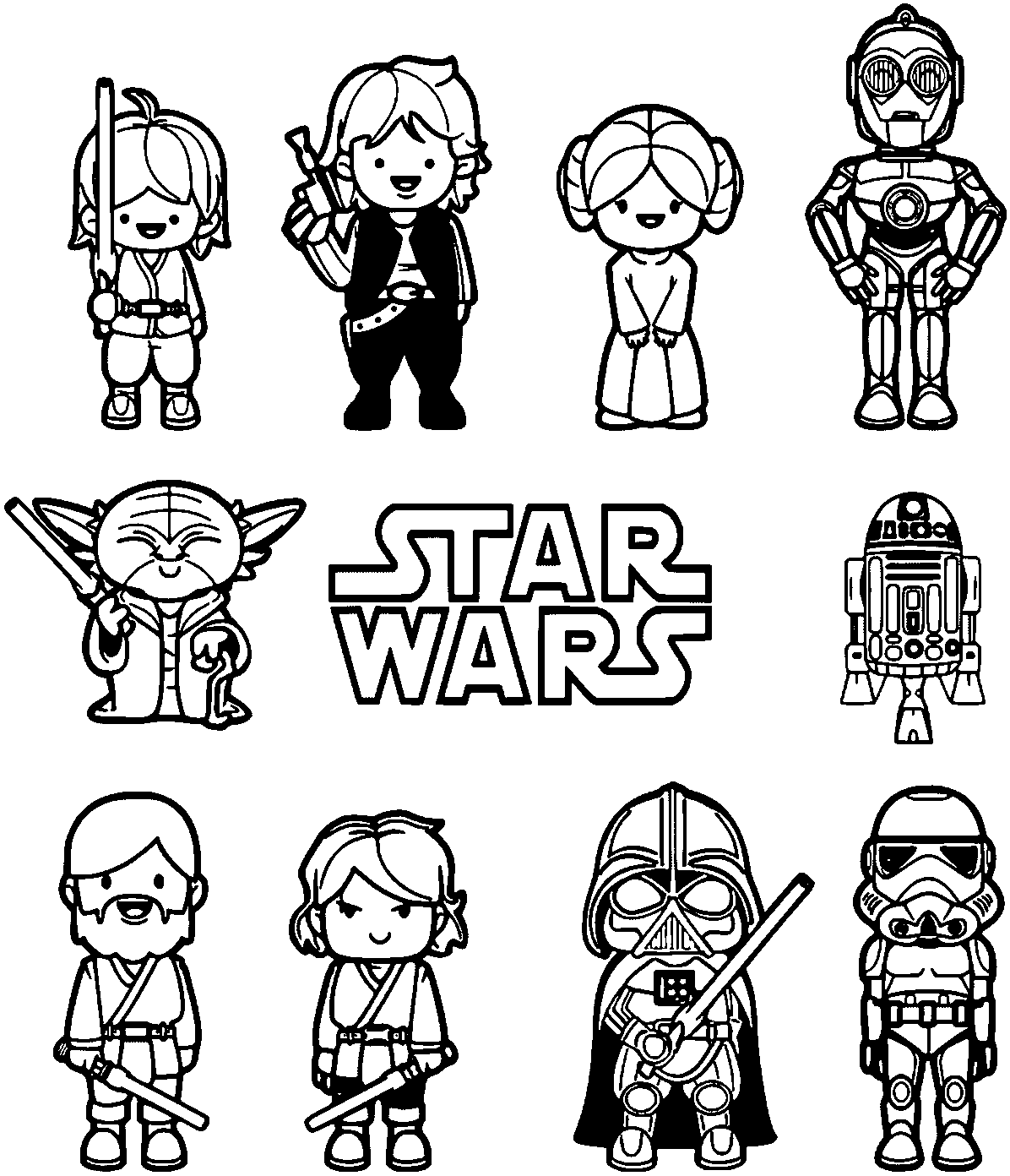 Star wars coloring pages