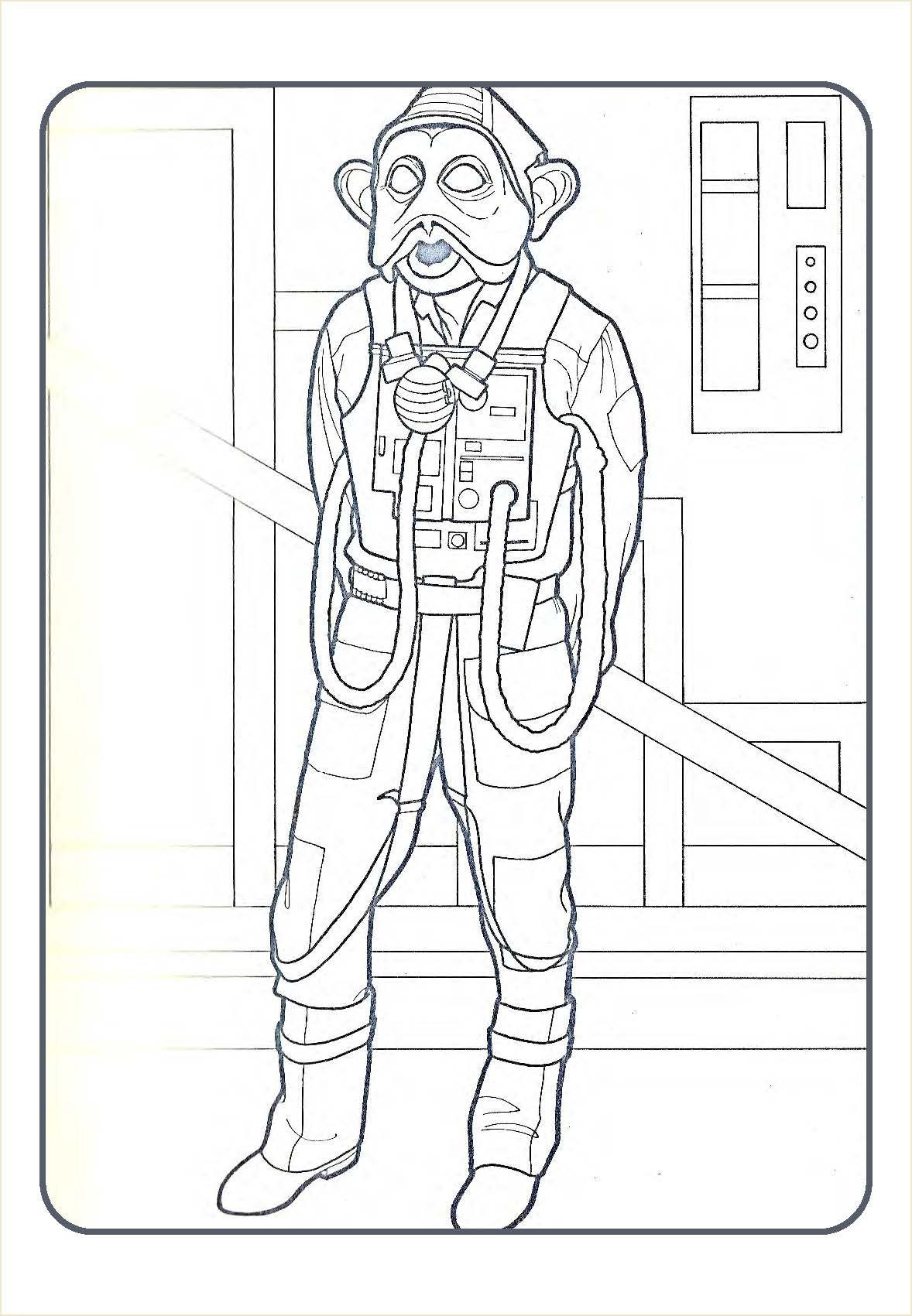 Star wars return of the jedi coloring book