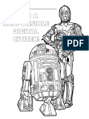 Digital citizen k coloring pages pdf