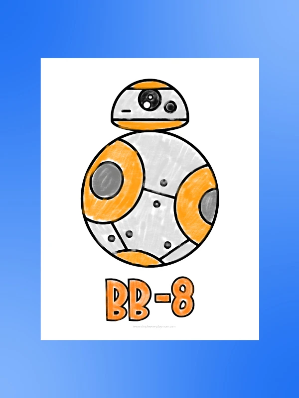 Star wars printable coloring pages for kids freebie