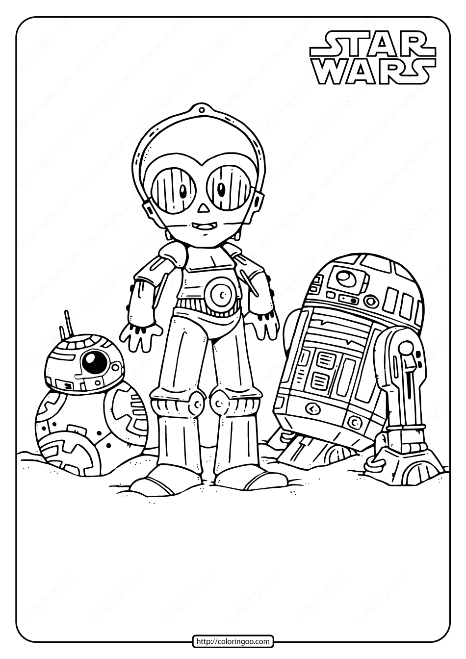 Printable star wars droids coloring pages star wars coloring book star wars drawings star wars coloring sheet