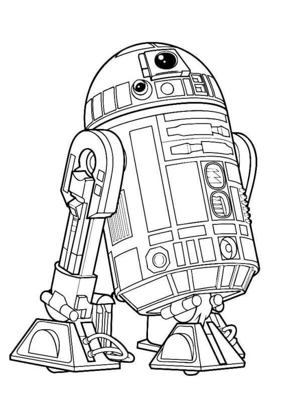 Coloring pages star wars droid coloring pages