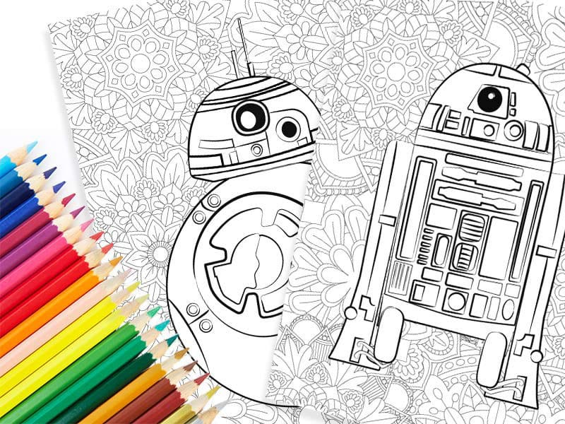 Free printable star wars coloring pages for kids