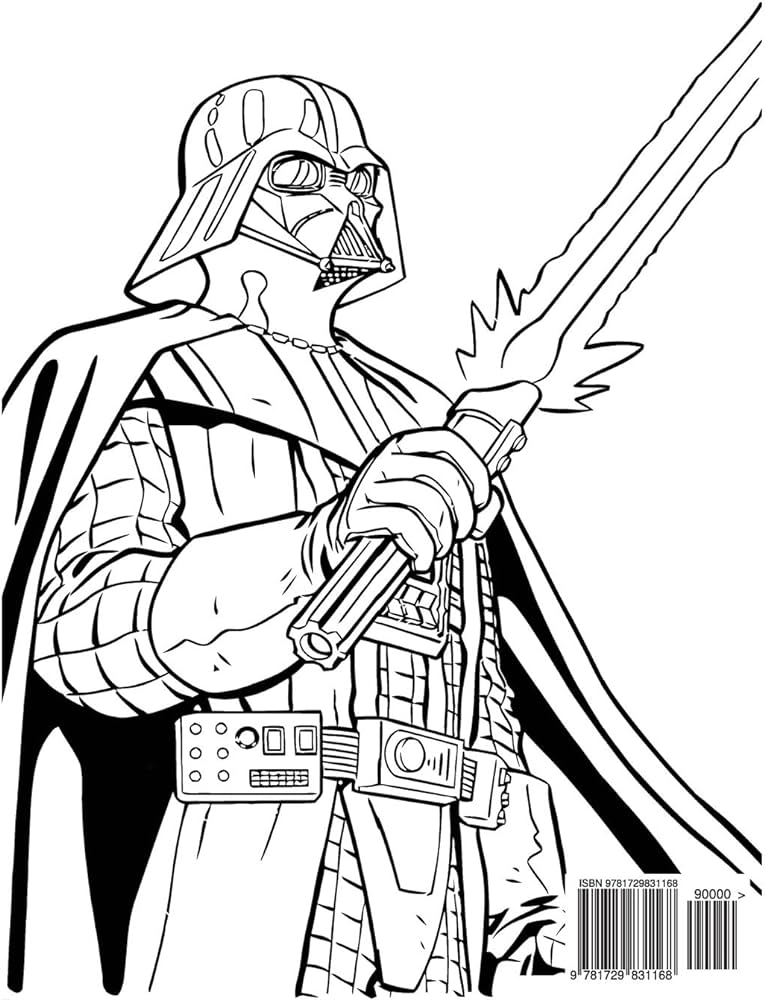 Star wars coloring book coloring book for kids and adults activity book with fun easy and relaxing coloring pages by