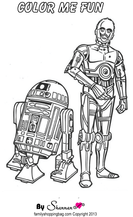 Star wars coloring page