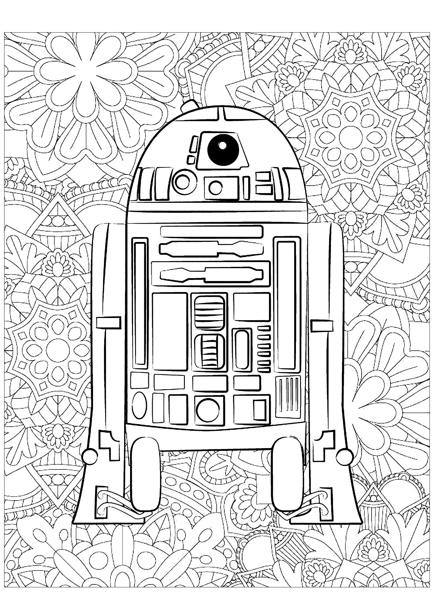 Star wars coloring pages star wars all characters