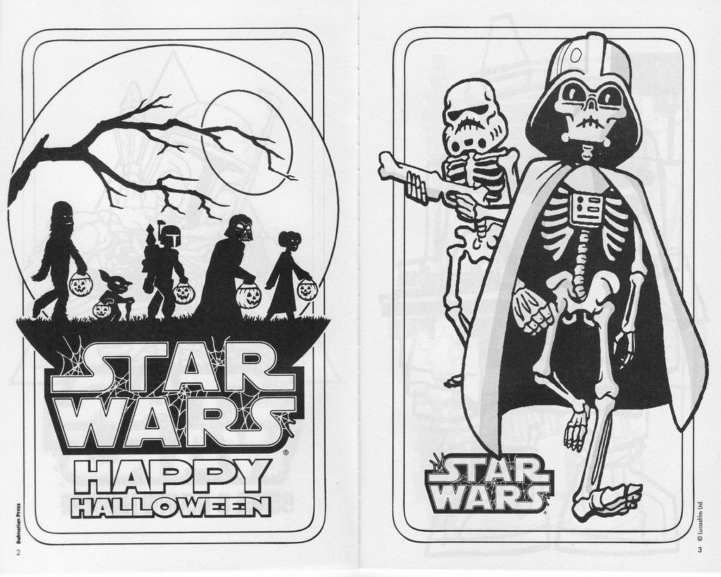 Aeiouand sometimes why star wars halloween play pack spooky star wars halloween halloween coloring pages halloween coloring