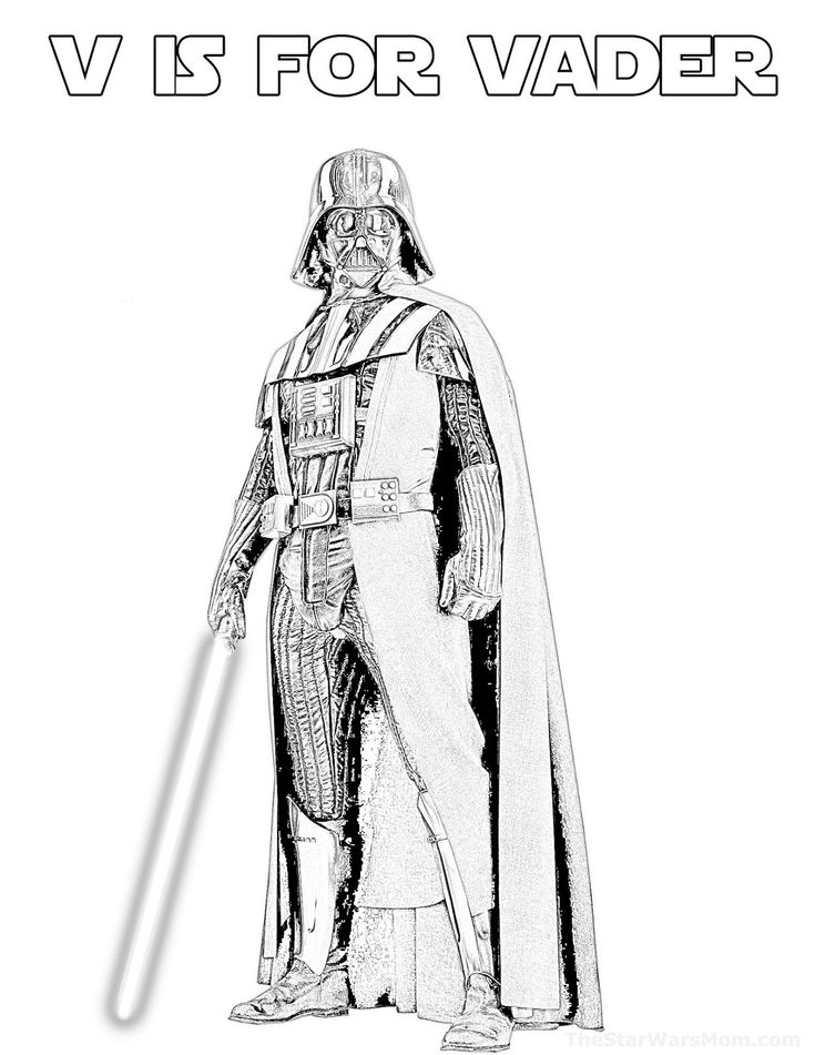 Pin by jeremy maxey on star wars vader star wars darth vader birthday coloring pages