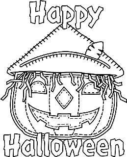 Halloween free coloring pages