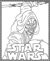 Printable star wars coloring pages