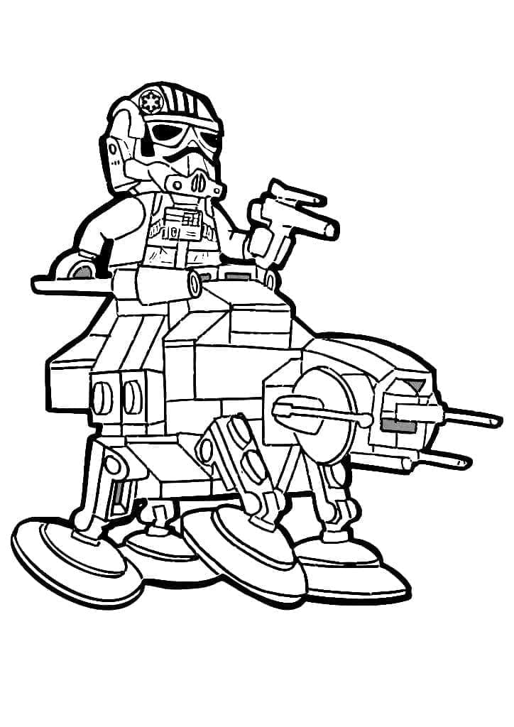 Lego star wars coloring pages