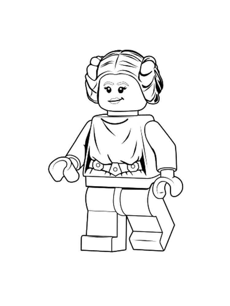 Lego star wars coloring pages