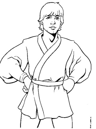 Star wars coloring page