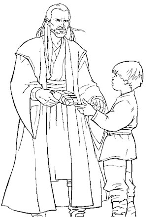 Star wars coloring page