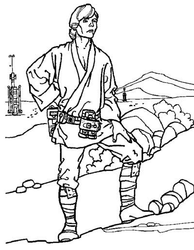 Star wars coloring pages star wars colors star wars luke star wars luke skywalker