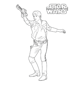 Star wars coloring pages playing learning