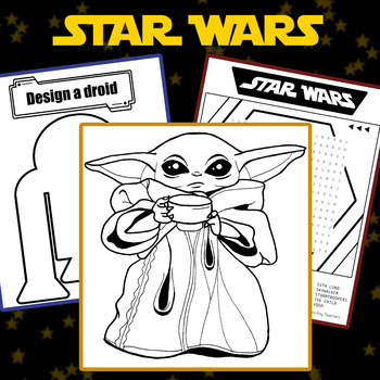 Free may the fourth star wars activity pack by once upon a teacher