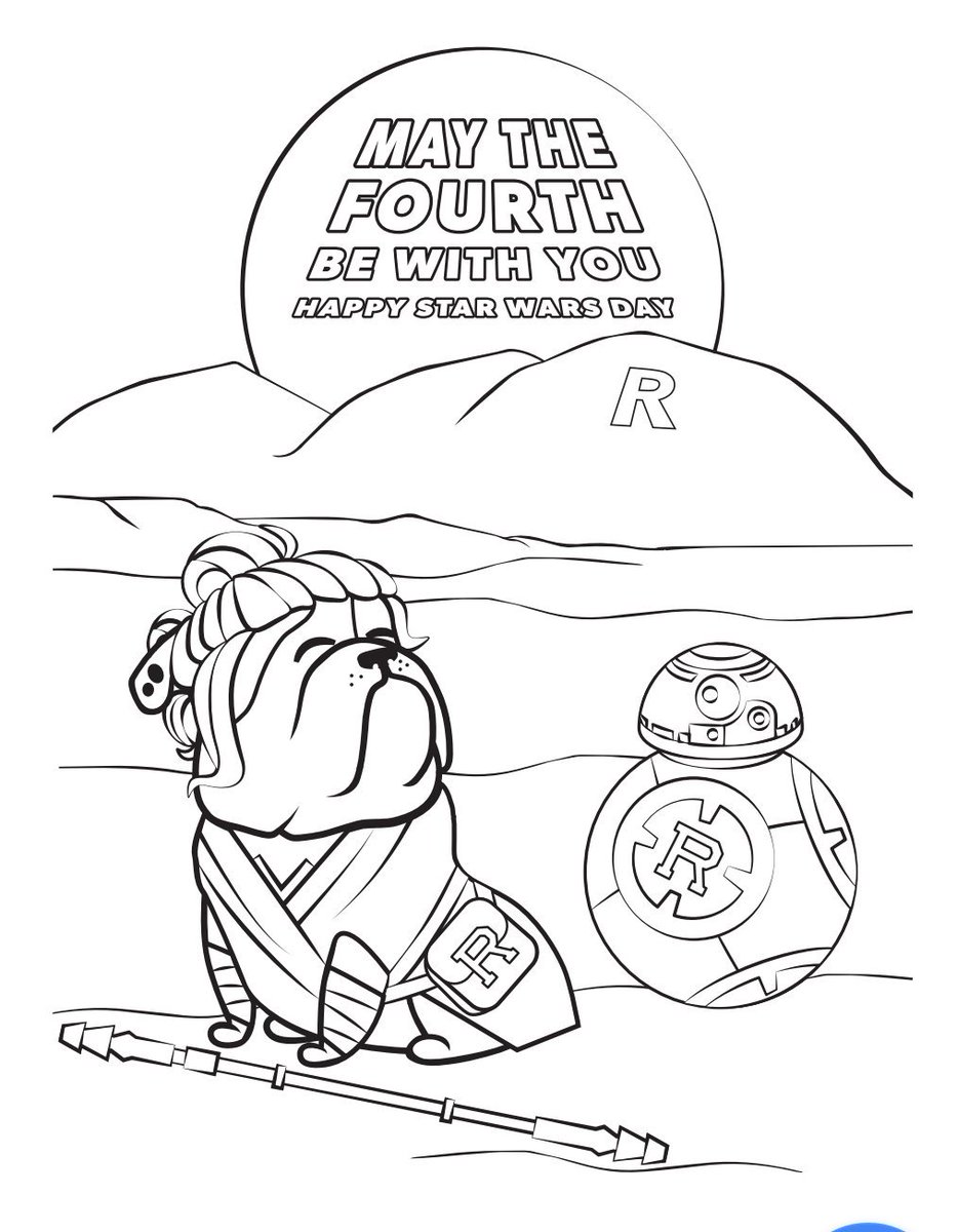 U of r mascot george on x may the fourth be with you get ready for starwarsday w a new addie coloring page go to httpstcoftcvophaxj to print maythethbewithyou urmascot universityofredlands httpstcojytijcvas