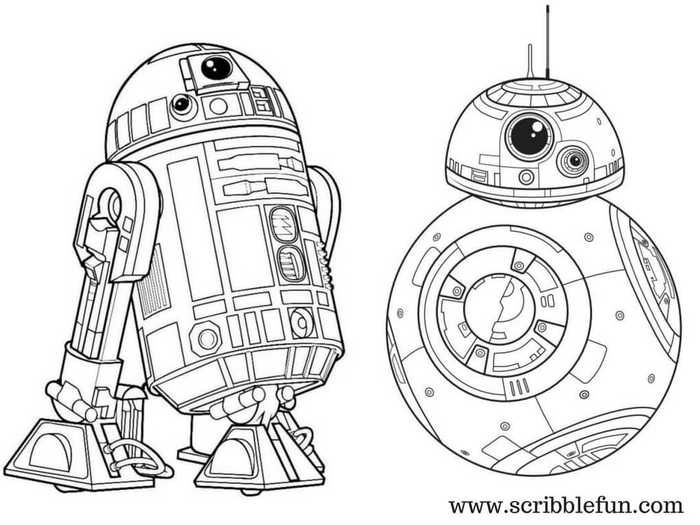 Printable star wars the last jedi coloring pages pdf free