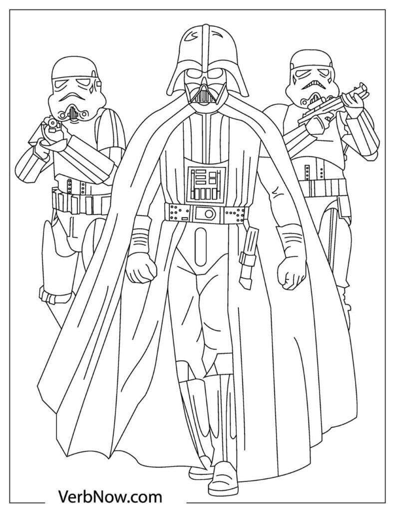 Free star wars coloring pages for download pdf